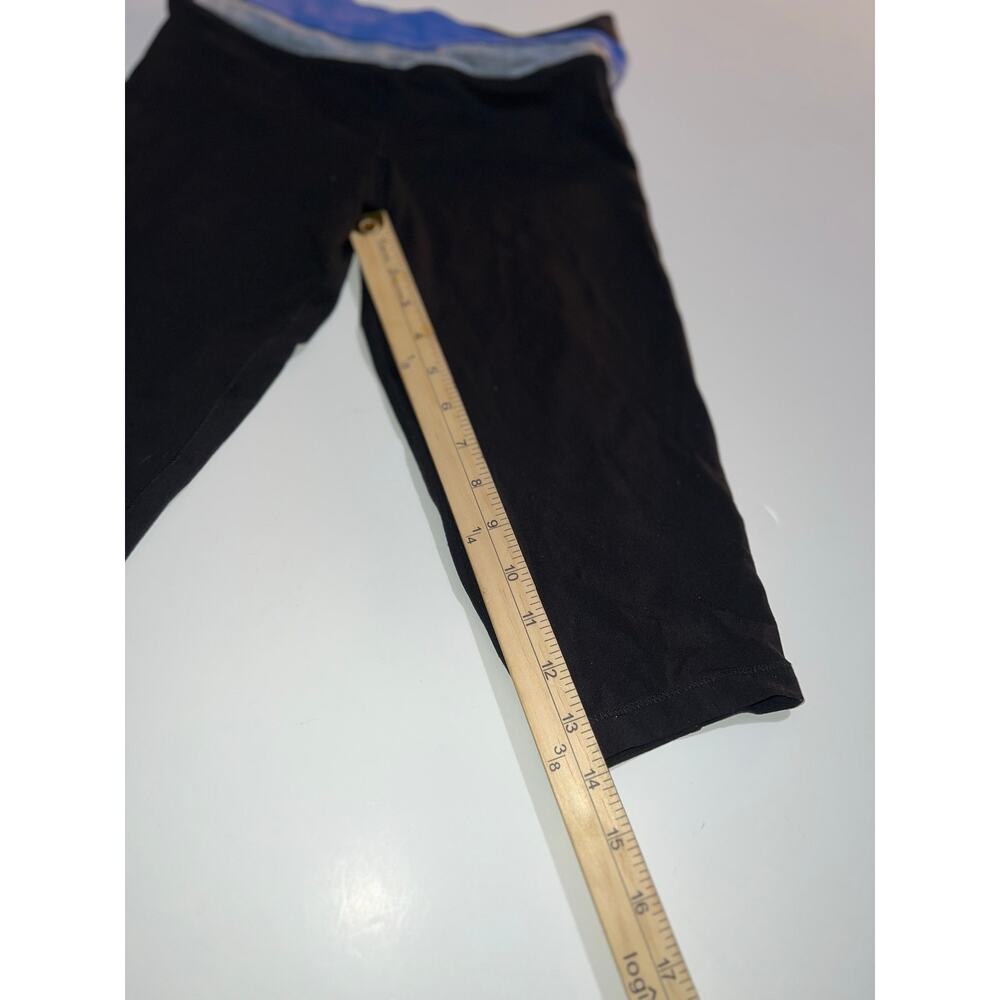 Calvin Klein performance black & blue capris leggings - Picture 4 of 9